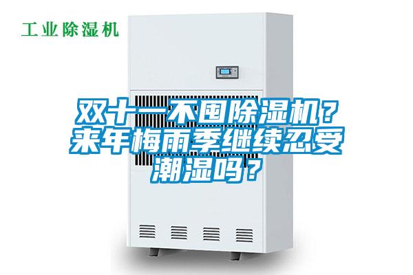 雙十一不囤除濕機?來年梅雨季繼續忍受潮濕嗎?