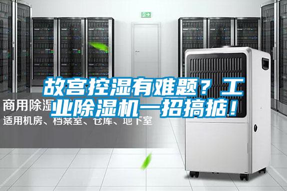 故宮控濕有難題？工業除濕機一招搞掂！