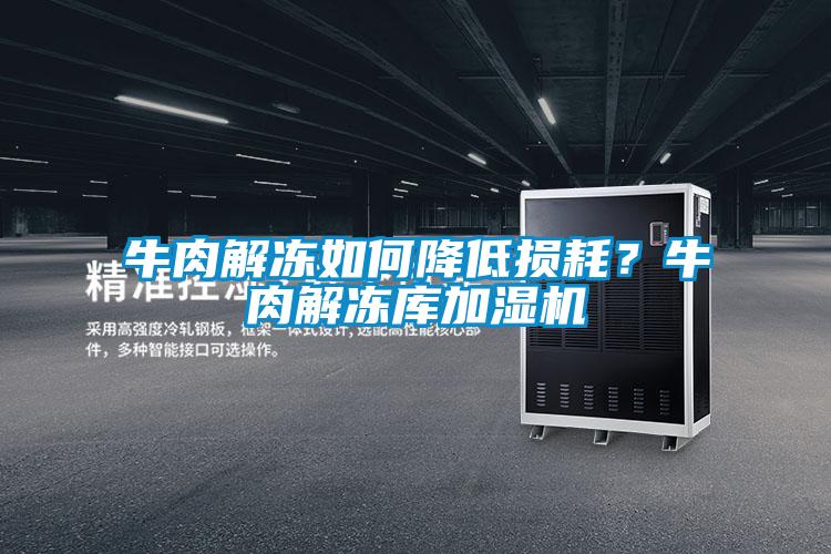 牛肉解凍如何降低損耗？牛肉解凍庫(kù)加濕機(jī)