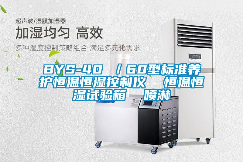BYS-40 ／60型標(biāo)準(zhǔn)養(yǎng)護(hù)恒溫恒濕控制儀  恒溫恒濕試驗箱  噴淋