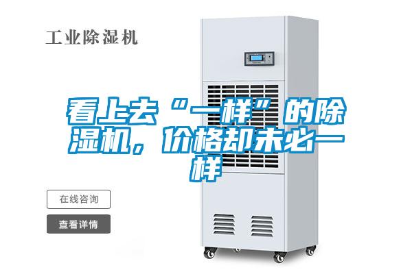 看上去“一樣”的除濕機(jī)，價(jià)格卻未必一樣