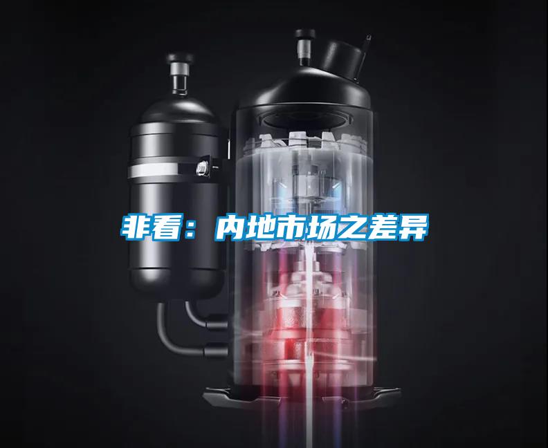 非看：內地市場之差異