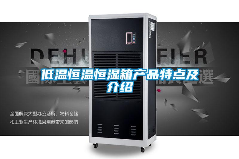 低溫恒溫恒濕箱產(chǎn)品特點及介紹
