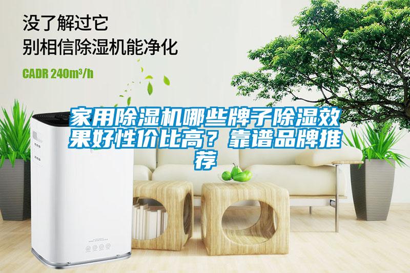 家用除濕機哪些牌子除濕效果好性價比高？靠譜品牌推薦
