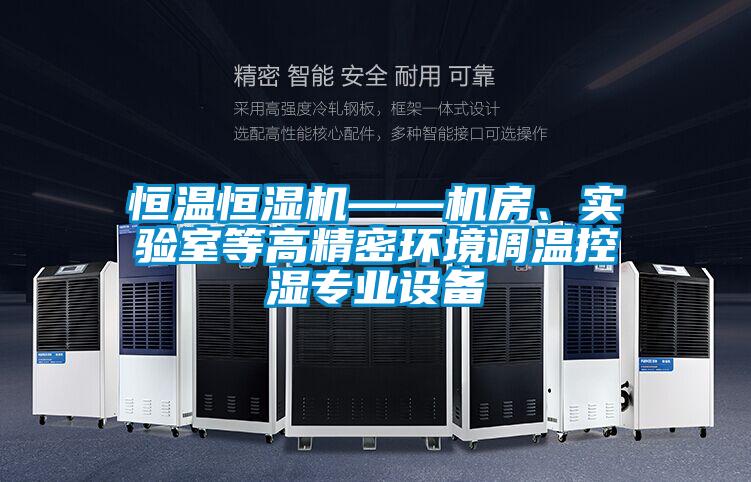 恒溫恒濕機(jī)——機(jī)房、實(shí)驗(yàn)室等高精密環(huán)境調(diào)溫控濕專(zhuān)業(yè)設(shè)備