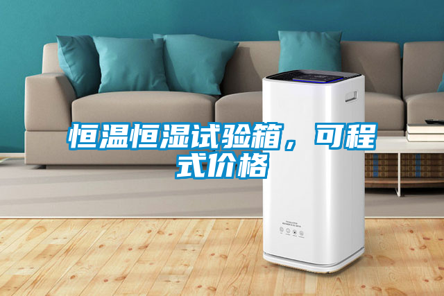 恒溫恒濕試驗箱，可程式價格
