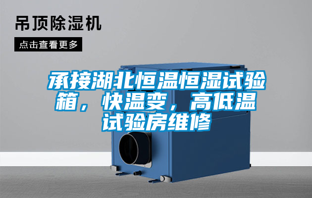 承接湖北恒溫恒濕試驗(yàn)箱，快溫變，高低溫試驗(yàn)房維修