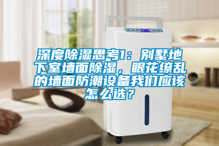 深度除濕思考1:別墅地下室墻面除濕,眼花繚亂的墻面防潮設備我們應該怎么選?