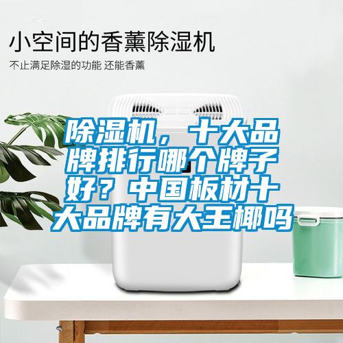 除濕機，十大品牌排行哪個牌子好？中國板材十大品牌有大王椰嗎
